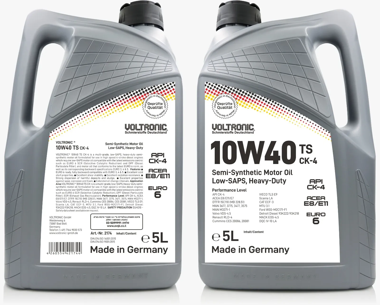 Voltronic 10W40 TS CK-4