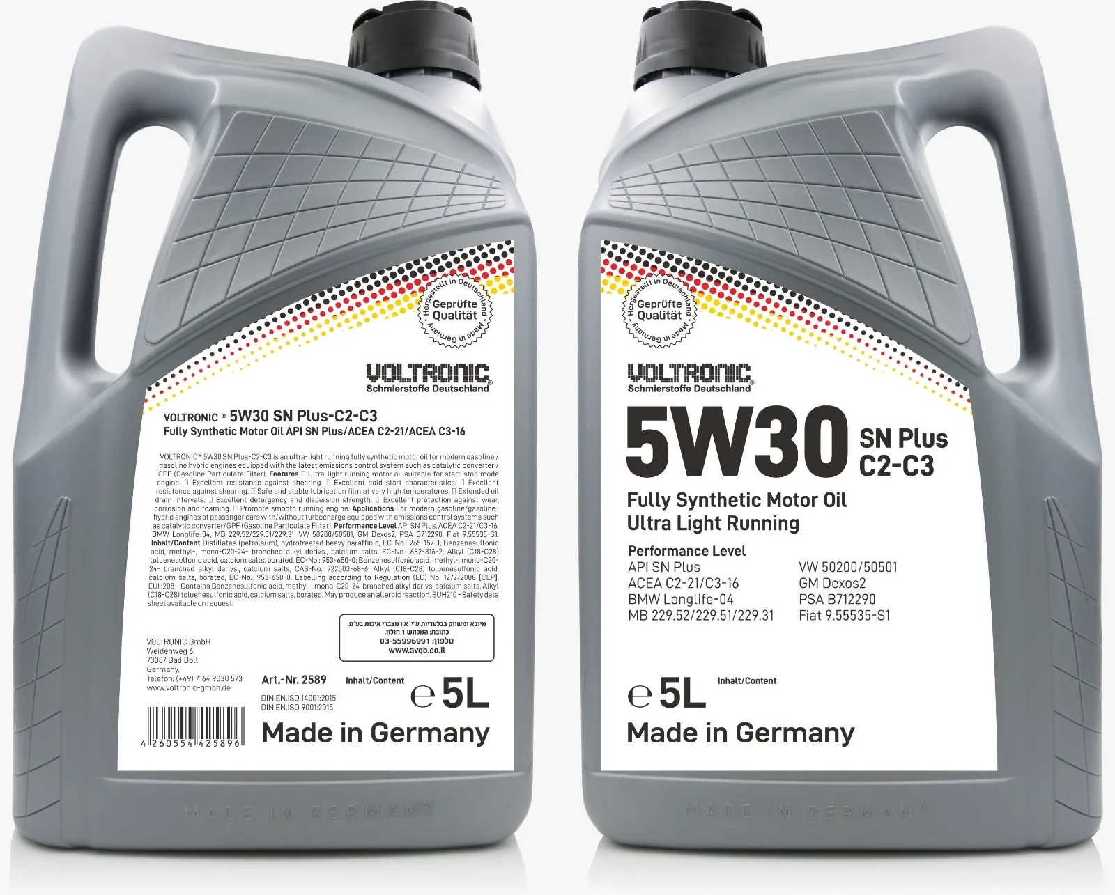 Voltronic 5W30 SN Plus C2-C3