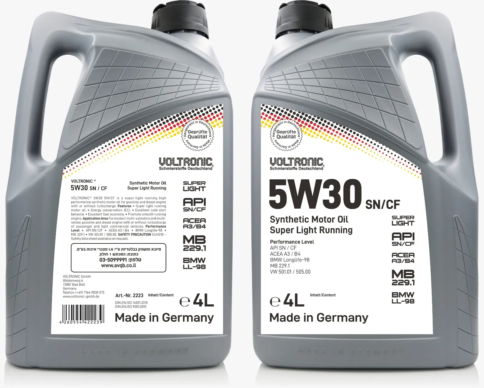 Voltronic 5W30 SN/CF Super Light